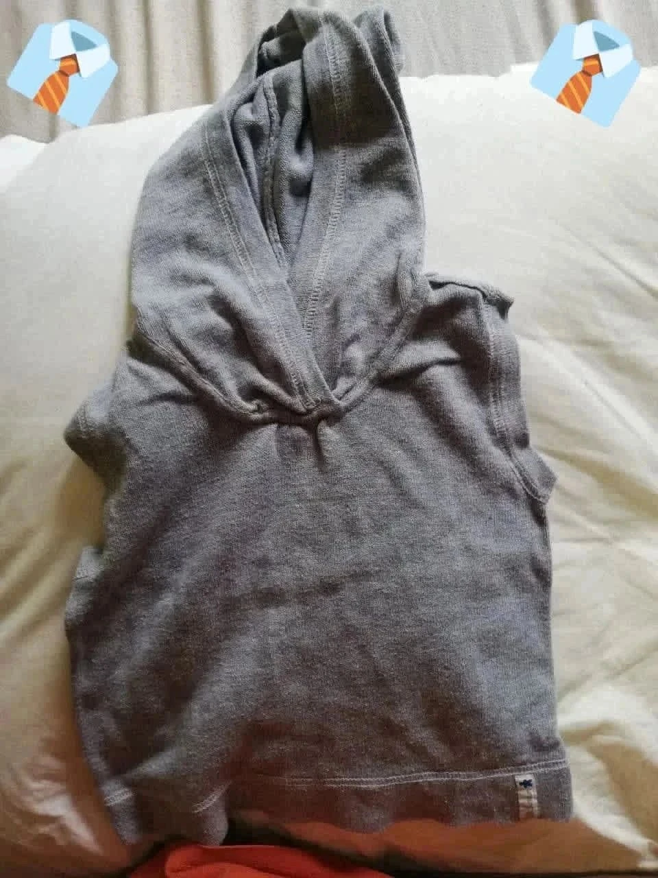 Kitchoun Gilet Sans Manches Capuche 18 Mois Bon état Bébé